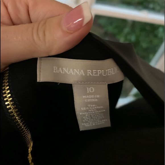 Banana Republic sleeveless top size 10 black - Picture 5 of 8